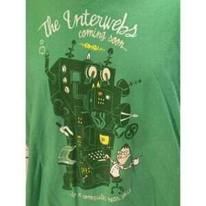 Shirt Woot Humor - The Interwebs Internet coming soon Computer Programmer 3X